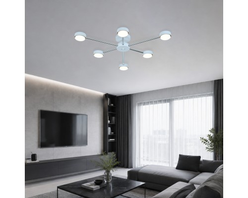 Светильник на штанге 120008/6R GX53*15W White/Chrome