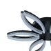 Потолочный светильник 100013/6C LED*118W Black