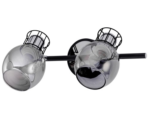 Настенный светильник Escada 1136/2A E14*40W Black/ Chrome