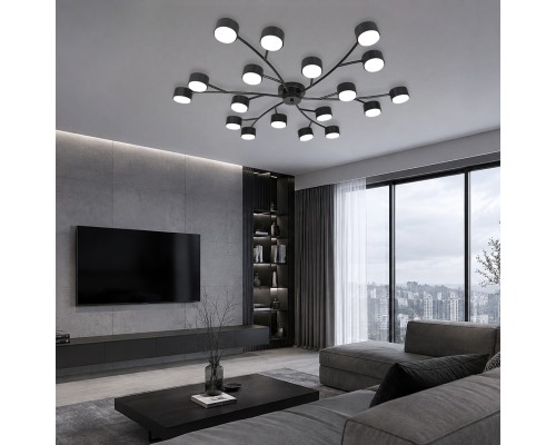 Потолочный светильник 120009/18C GX53*15W Black