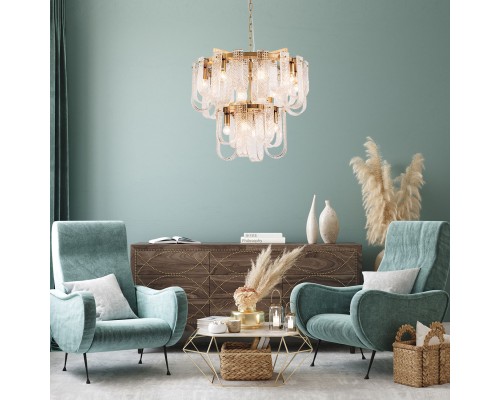 Подвесной светильник 12027/12P Brass