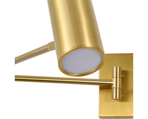 Настенный светильник Escada 10282/1 LED*6W Brass
