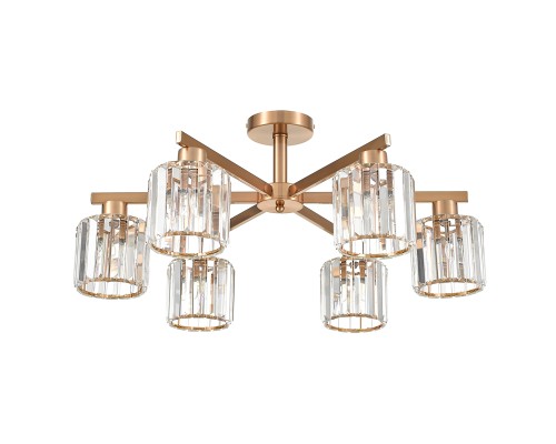 Потолочный светильник Escada 692/6P E27*60W Сopper