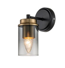 Настенный светильник Escada 2118/1A E14*40W Black/Brass