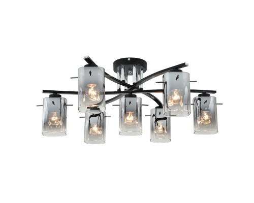 Потолочный светильник Escada 1101/7P E27*40W Black