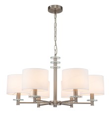 Подвесной светильник Escada 641/6PL E14*60W Satin nickel