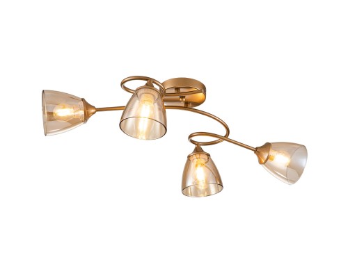 Потолочный светильник Escada 1112/4P Е27*60W Champagne Gold