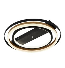 Потолочный светильник Escada 10247/2 LED*60W Black/Wood