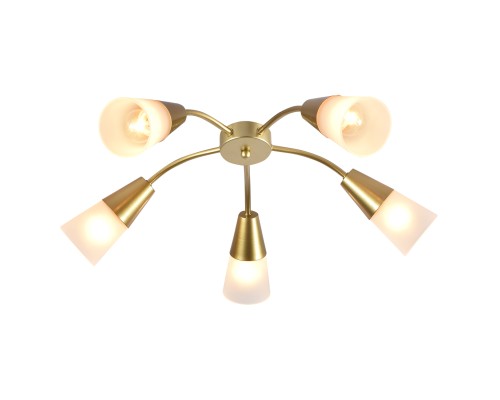 Потолочный светильник Escada 1100/5P Е14*40W Gold