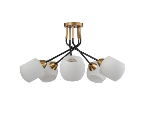 Светильник на штанге Escada 2113/5P E27*40W Copper/Black