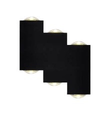 Настенный светильник Escada 30005W/01 LED*6W IP54 Black