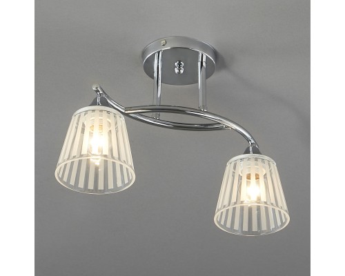 Потолочный светильник Escada 1124/2PL E27*60W Chrome
