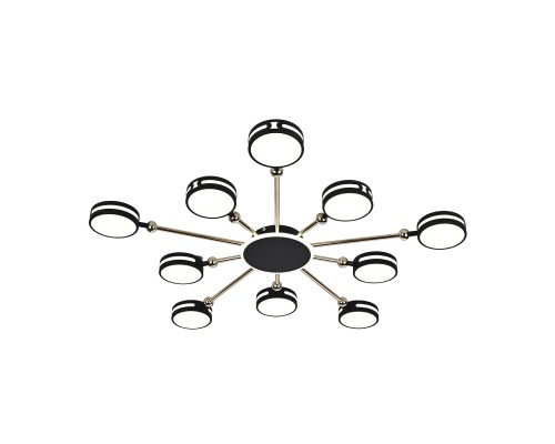 Потолочный светильник Escada 10206/10 LED*130W Black/Gold