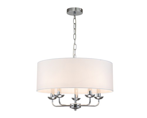 Подвесной светильник Escada 10175/5PL E14*40W Chrome