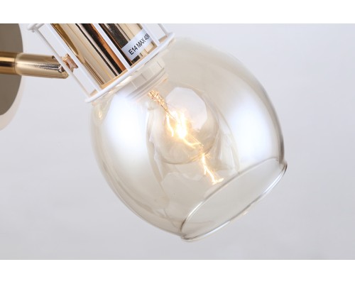 Настенный светильник Escada 1137/1A E14*40W White/Gold