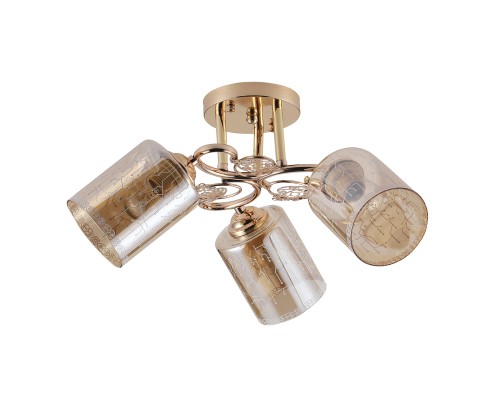 Потолочный светильник Escada 1118/3PL E27*40W Gold