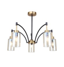 Светильник на штанге Escada 1166/5P E14*40W Brass/Black