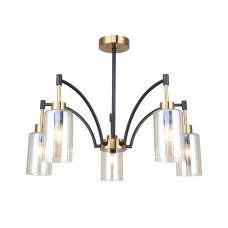 Светильник на штанге Escada 1166/5P E14*40W Brass/Black