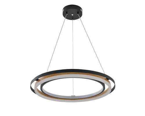 Подвесной светильник Escada 10248/2 LED*82W Black/Wood