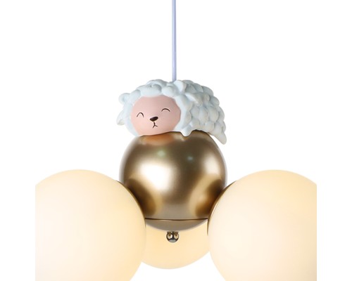 Подвесной светильник Escada 1101/3S G9*40W White/Gold