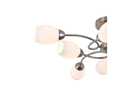 Светильник на штанге 150007/8R E27*60W Satin nickel