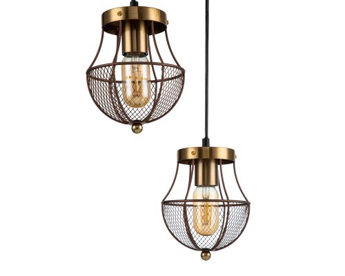 Подвесной светильник 10011/3P Gold