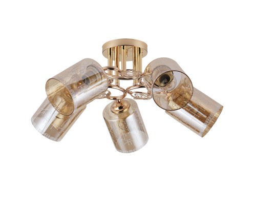 Потолочный светильник Escada 1118/5PL E27*40W Gold