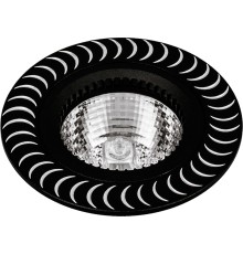 Точечный светильник VENETO GU5.3 002 BK/AL