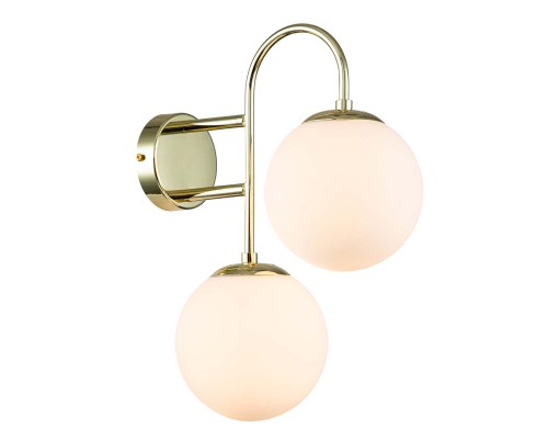 Настенный светильник 13017/2W Gold