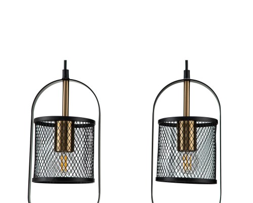 Подвесной светильник 10009/3P Black