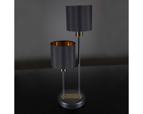 Настольный светильник Escada 1109/2 E14*40W Black/Gold