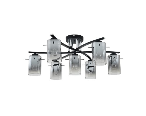 Потолочный светильник Escada 1101/7P E27*40W Black