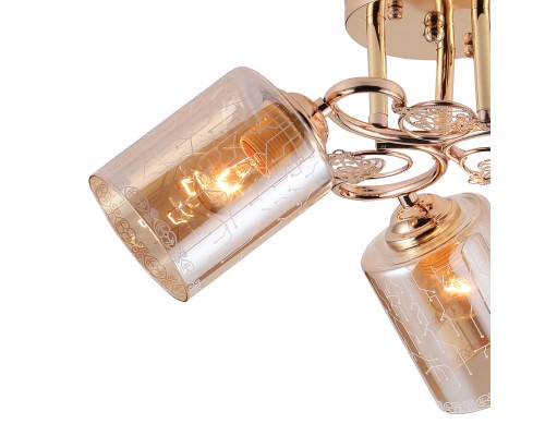 Потолочный светильник Escada 1118/3PL E27*40W Gold