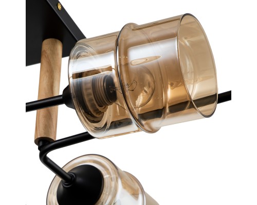 Потолочный светильник Escada 699/8P E27*60W Black