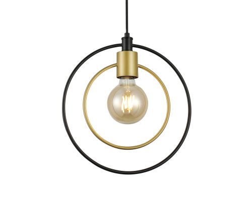 Подвесной светильник Escada 1162/1S E27*40W Black/Gold