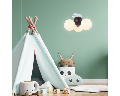 Подвесной светильник Escada 1103/3S G9*40W White/Brown