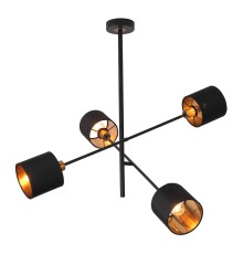 Потолочный светильник Escada 1109/4P E14*40W Black/Gold