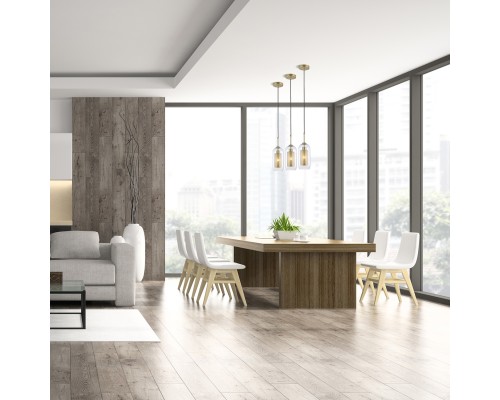 Подвесной светильник Escada 381/1S E27*60W Satin gold