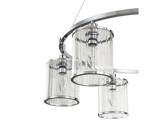 Подвесной светильник 13022/6P Chrome