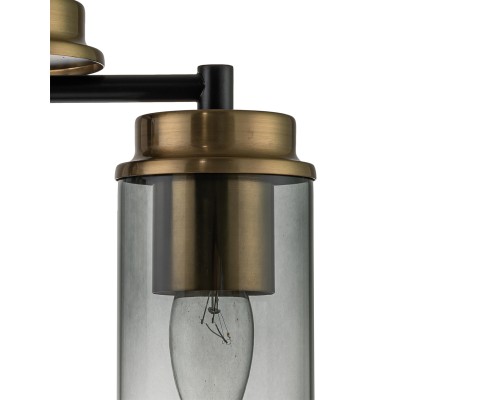 Настольный светильник Escada 2118/2 E14*40W Black/Brass