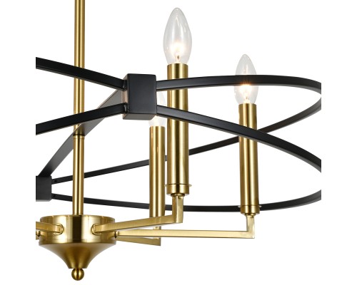 Светильник на штанге 10020/6R Black