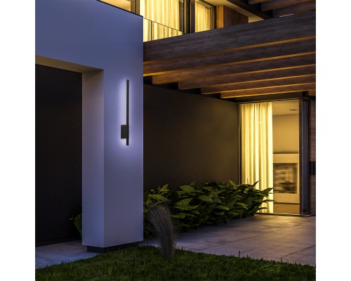 Настенный светильник Escada 30009W/01 LED*9W IP54 Black