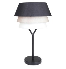 Настольный светильник Escada 10187/T E27*60W Black/Beige/White