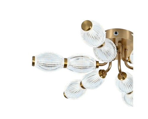 Потолочный светильник 100012/6C LED*60W Brass