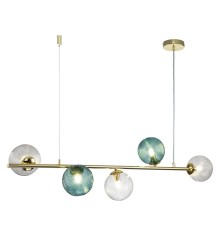 Подвесной светильник 11032/5PL Gold