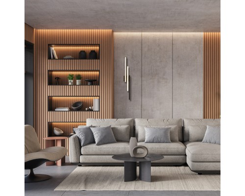 Настенный светильник Escada 564/A LED*28W Black