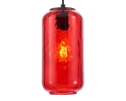 Подвесной светильник Escada 10177/1S E27*60W Black/Red