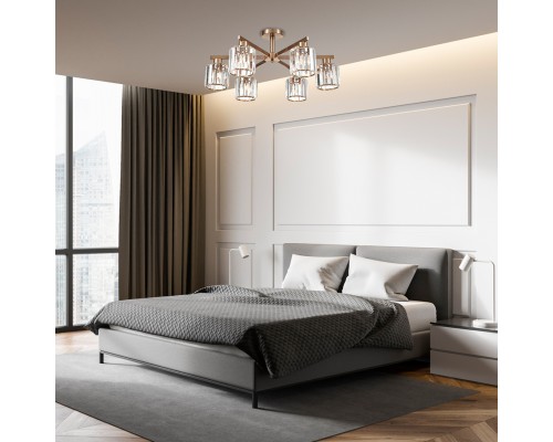 Потолочный светильник Escada 692/6P E27*60W Сopper