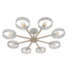 Светильник на штанге Escada 679/8P E27*60W White/Wood