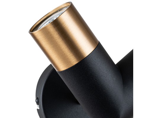 Настенный светильник 11036/2W Black